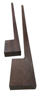 Bogenrohling Bass Pau Ferro - Eisenholz, Prime